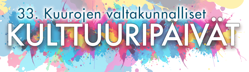 Kulttuuripäivät logo